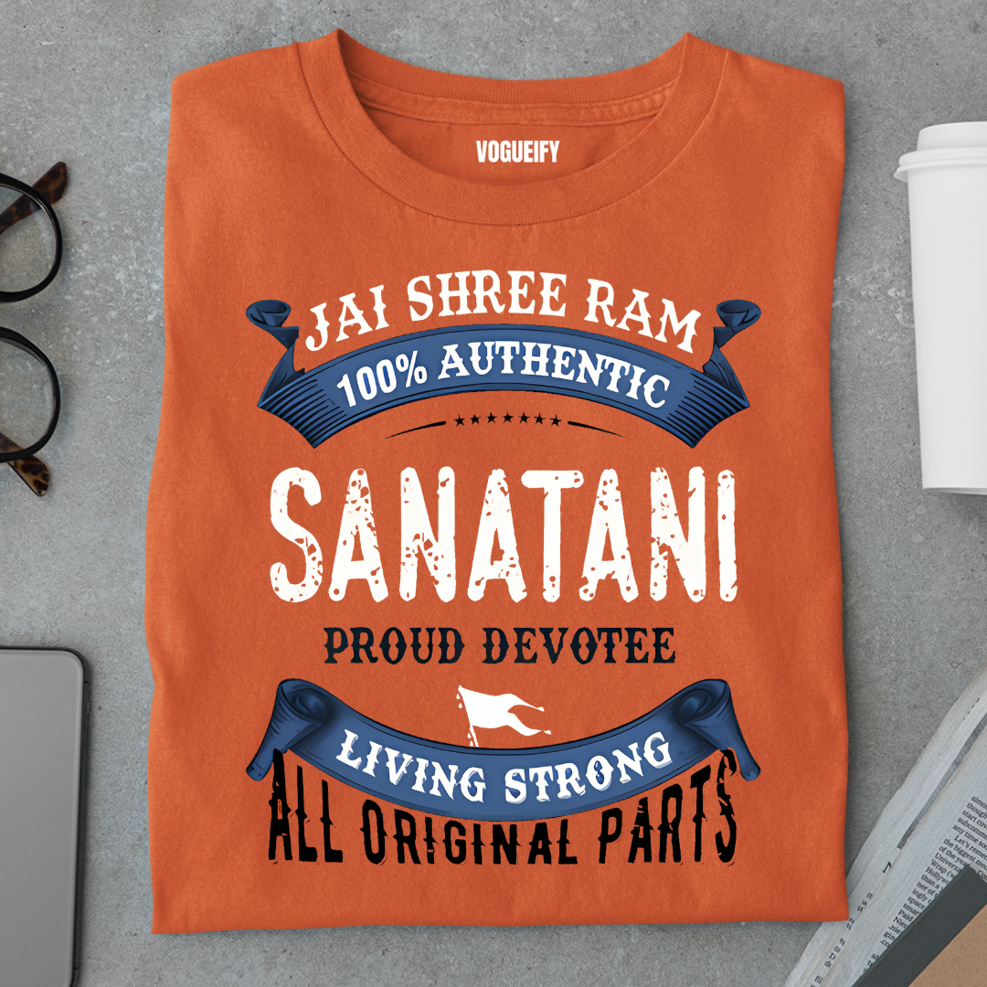 Proud Sanatani - Regular Fit Unisex Tee