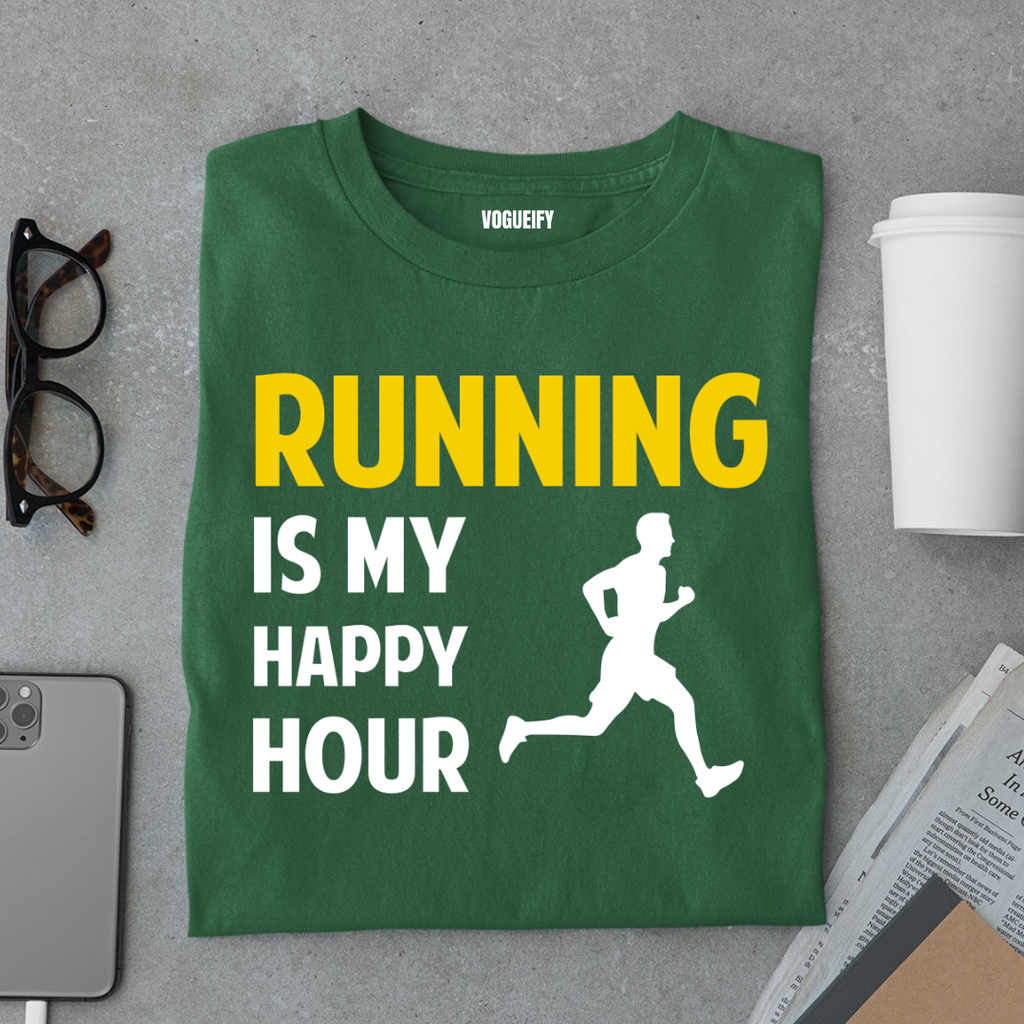 Running Happy Hour Tee