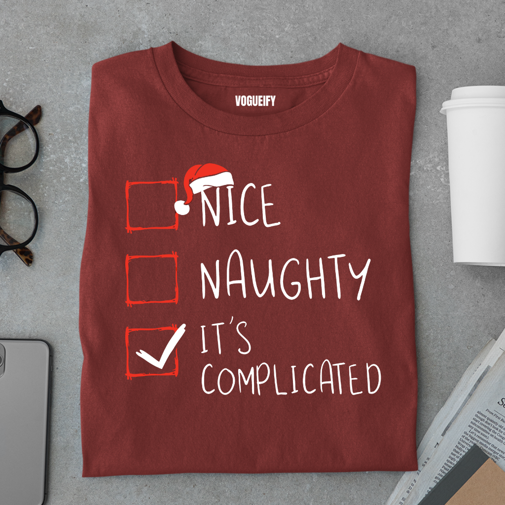 Nice Naughty Complicated Tee