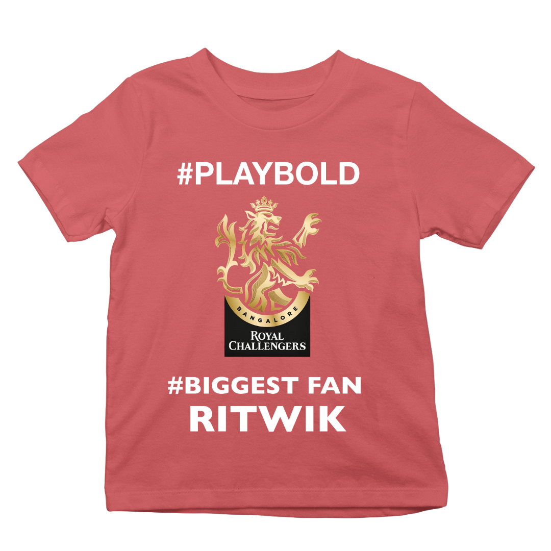 Play Bold Unisex Kids Custom Tee