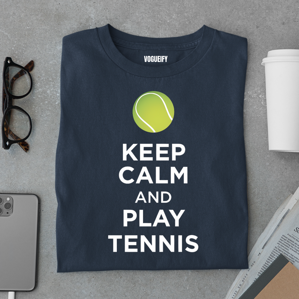 Keep Calm and Tennis Tee
