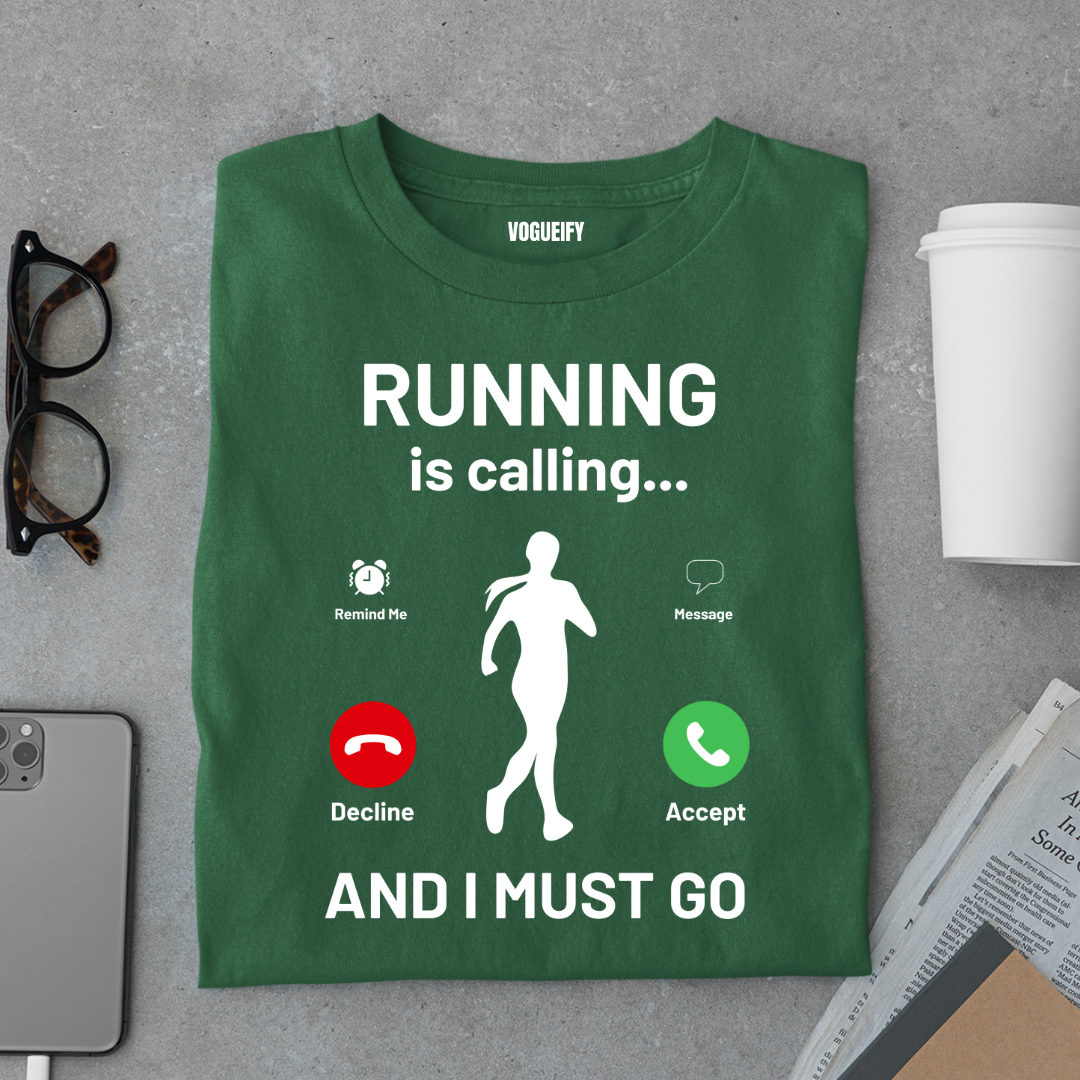 Running is Calling Female Tee