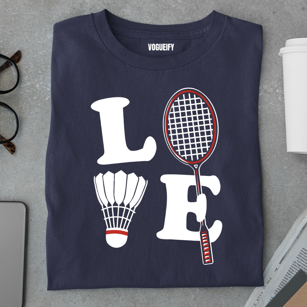 Badminton Love Tee