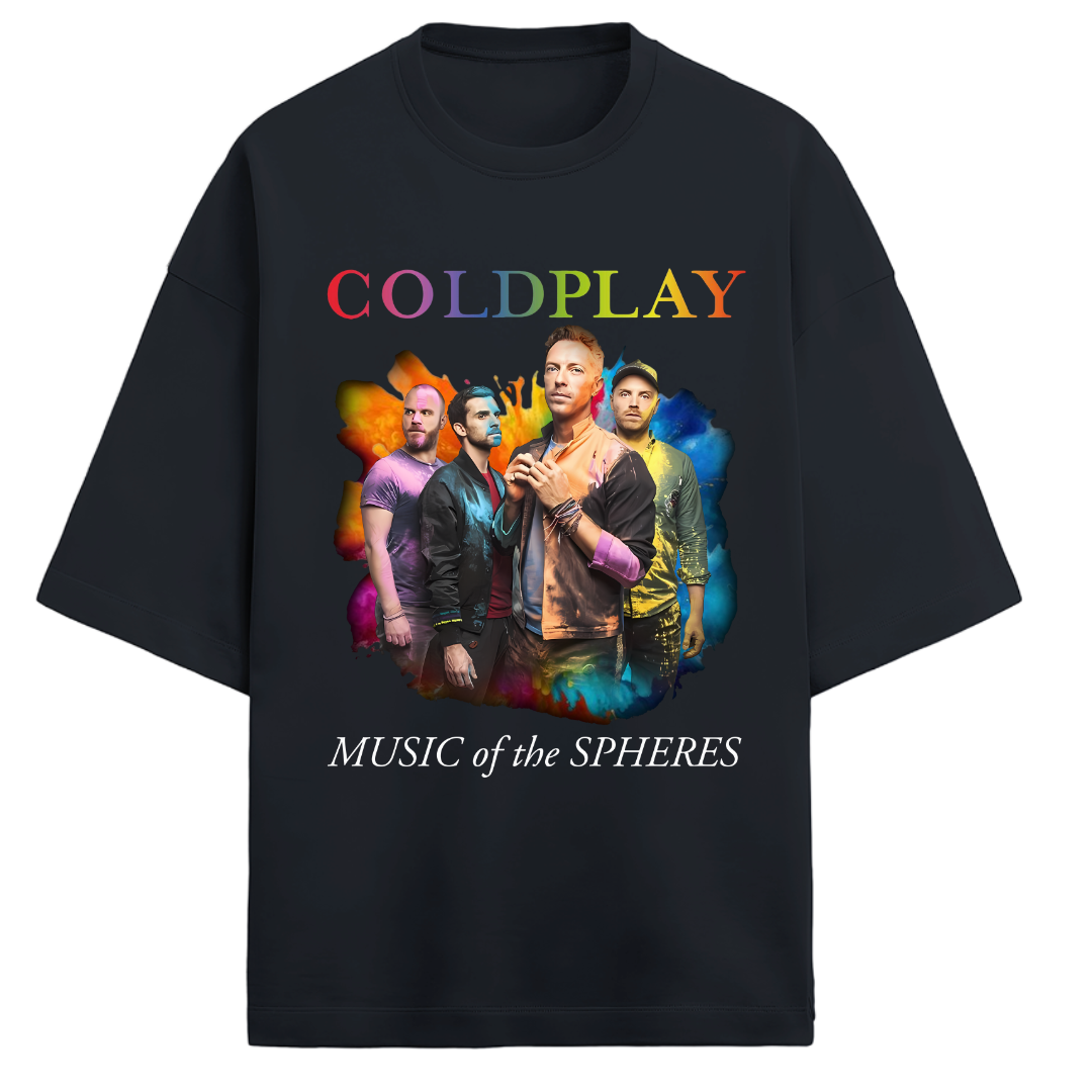 *Coldplay - Unisex Oversized Tee