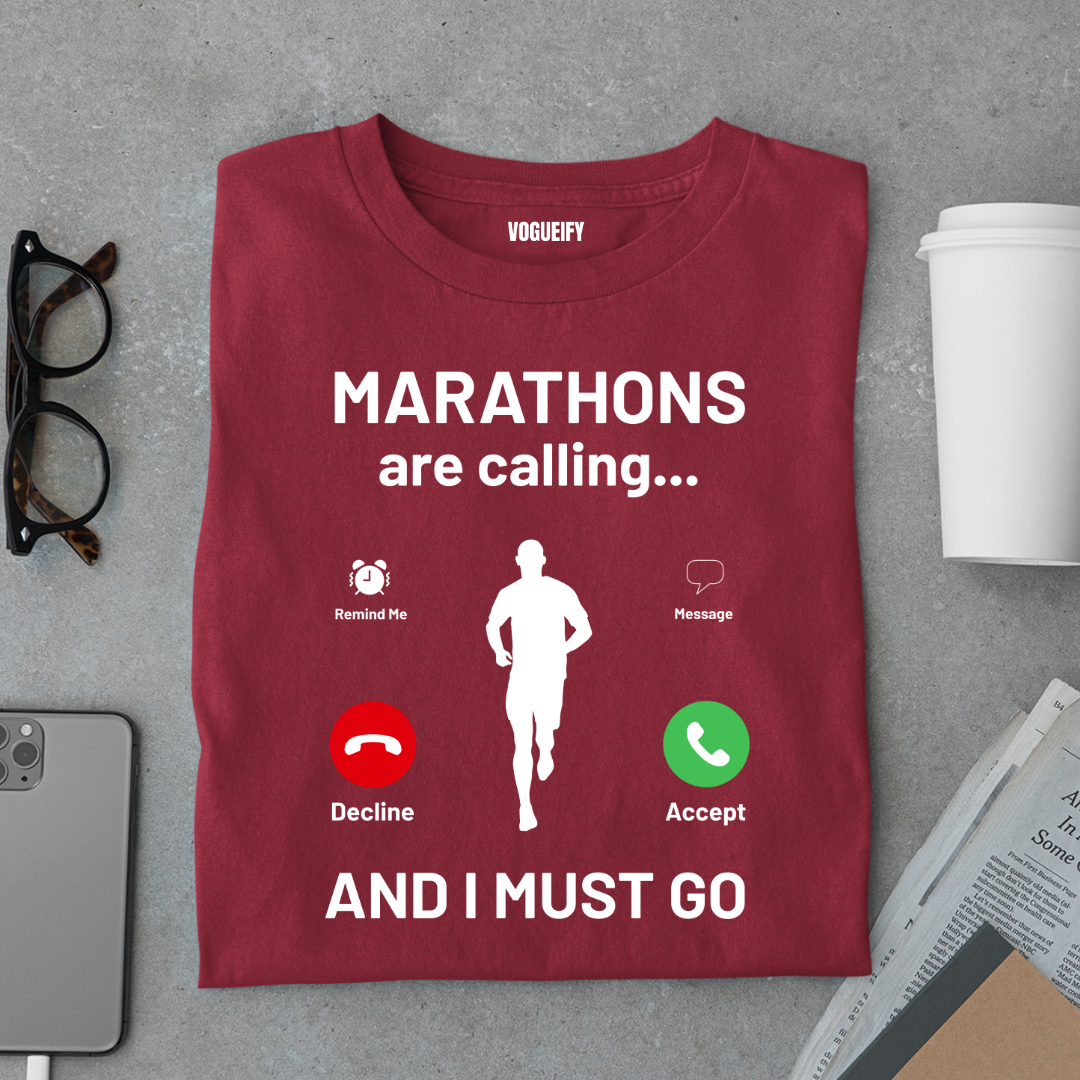 Marathons Are Calling Male Tee