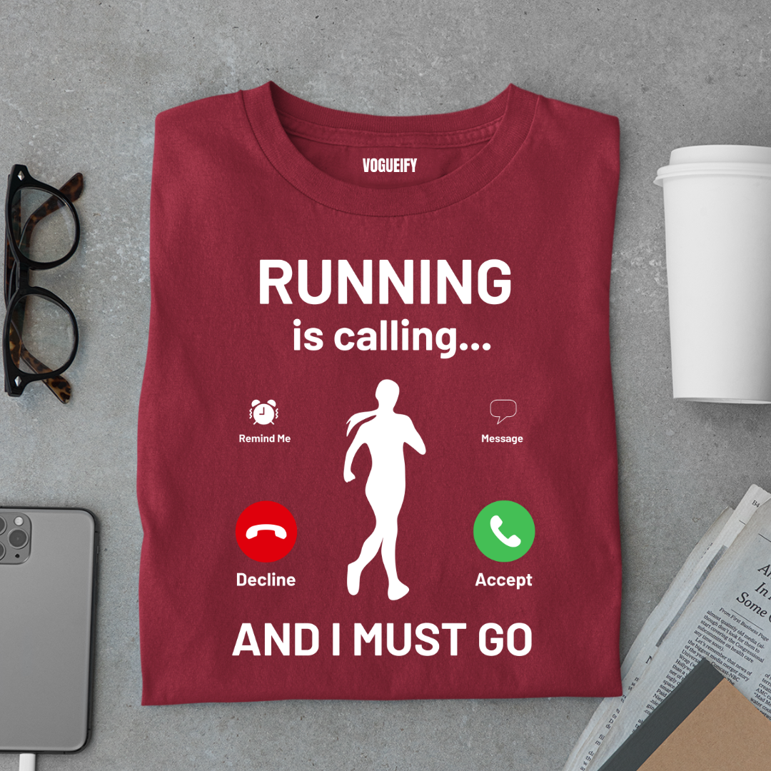 Running is Calling Female Tee