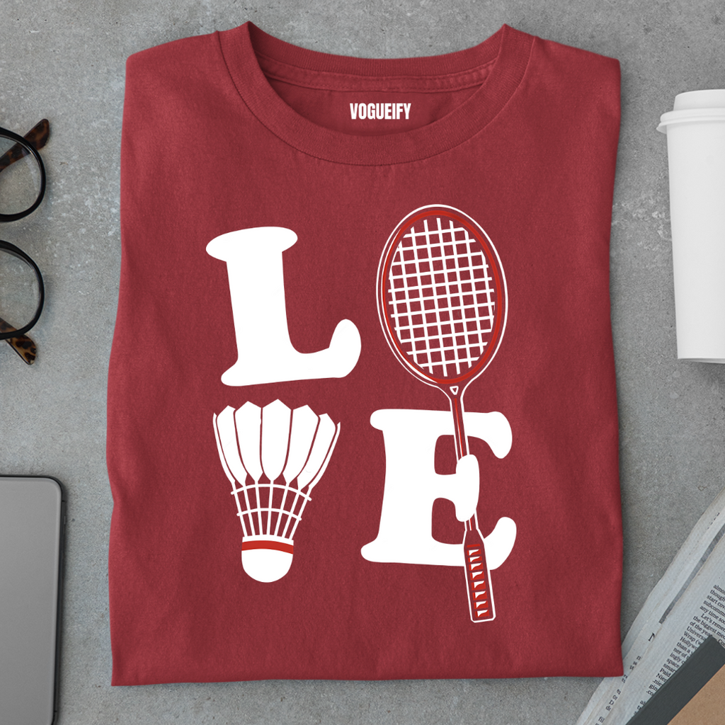 Badminton Love Tee