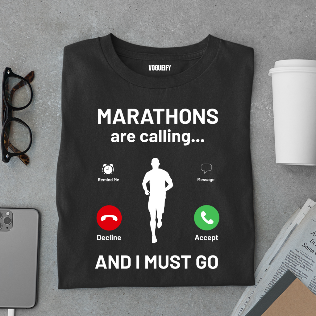 Marathons Are Calling Male Tee