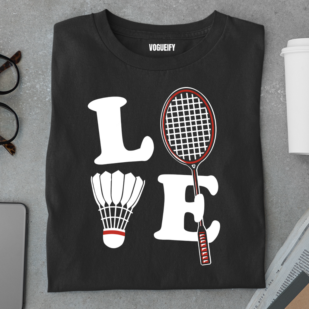 Badminton Love Tee