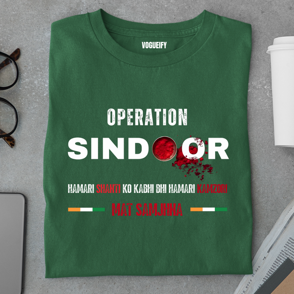 Operation Sindoor Tribute T-shirt