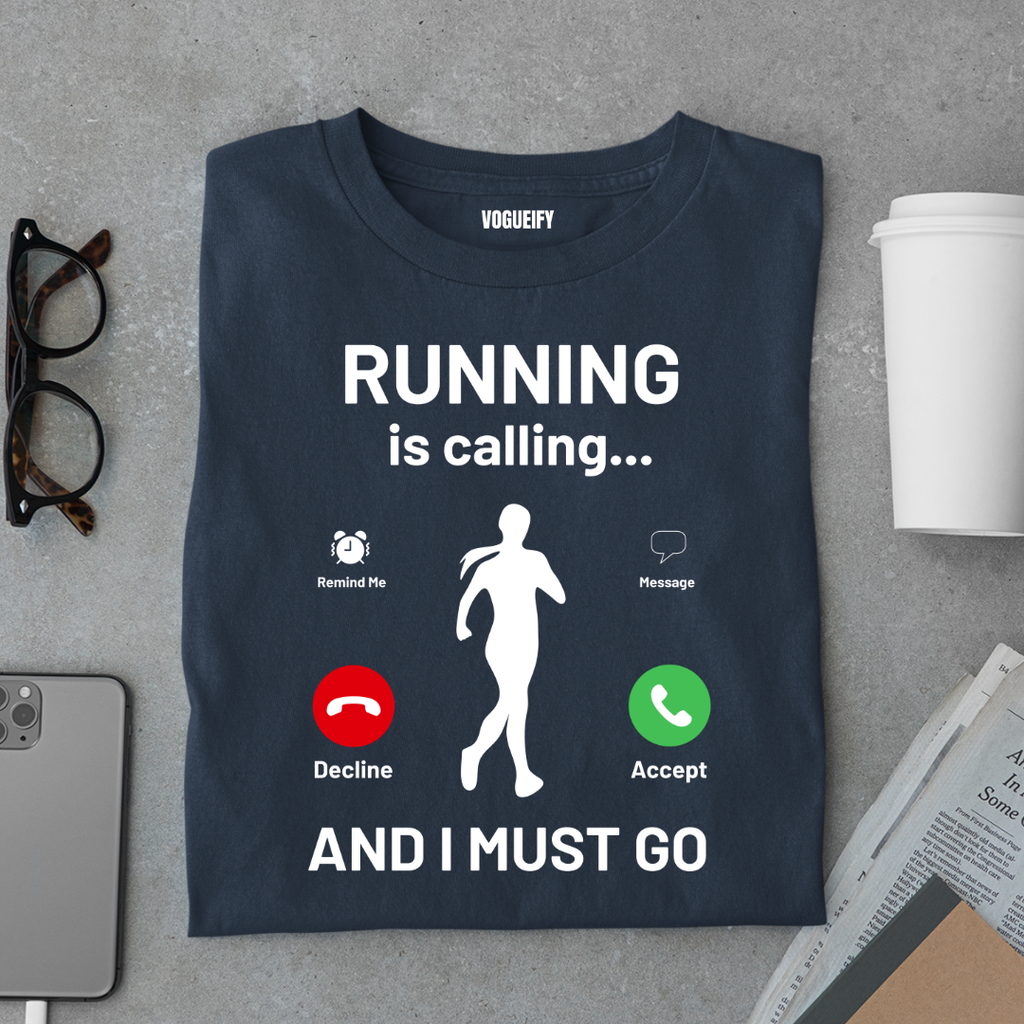 Running is Calling Female Tee