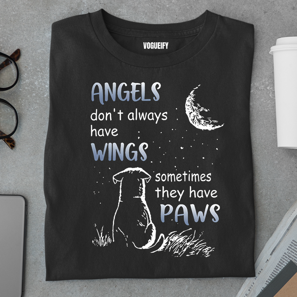 Angels Have Paws Tee