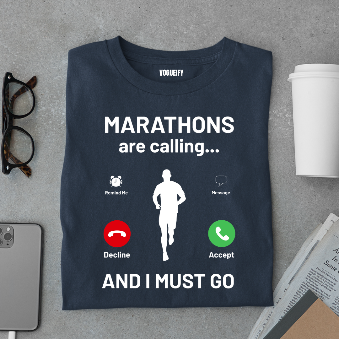 Marathons Are Calling Male Tee