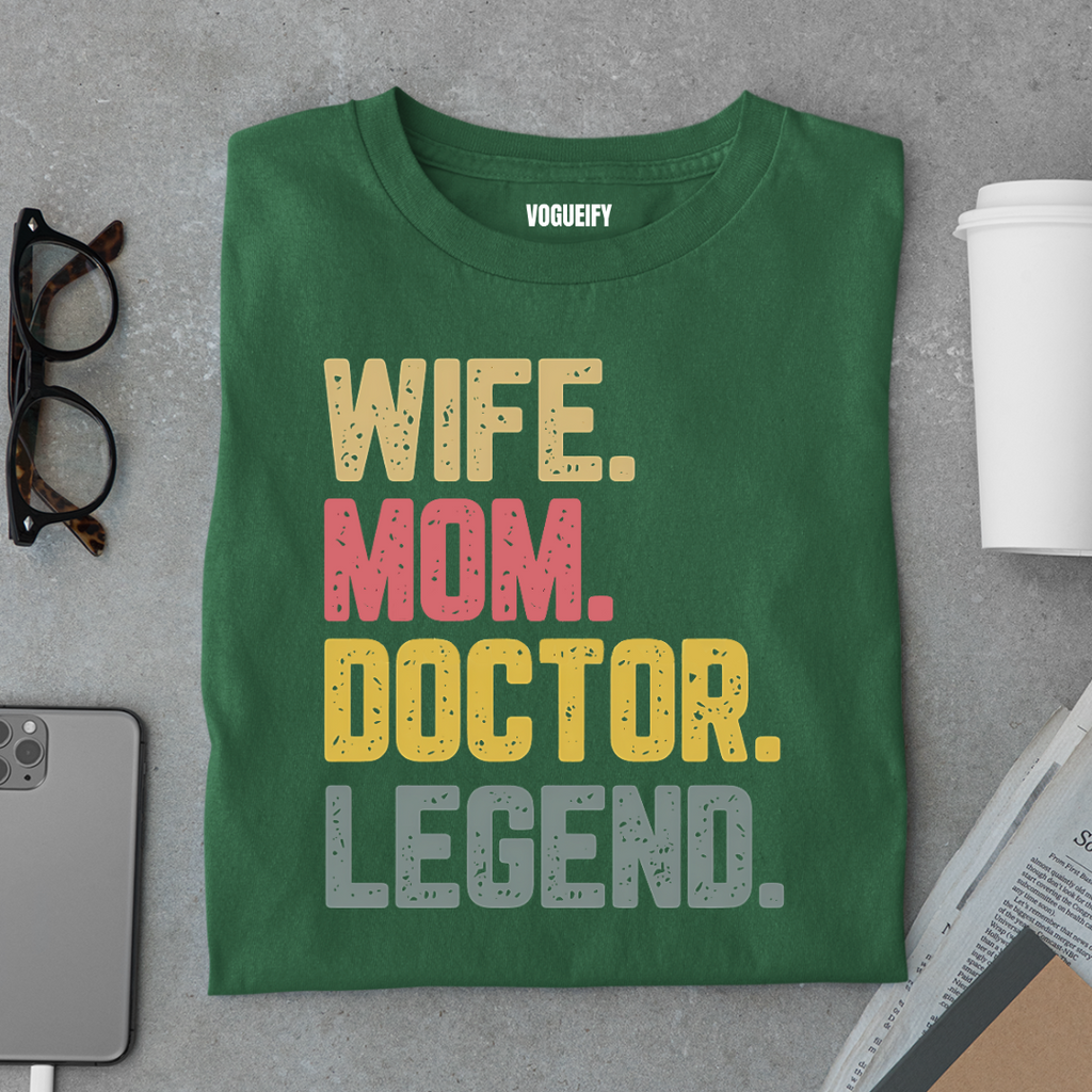 Wife Mom Doctor Tee