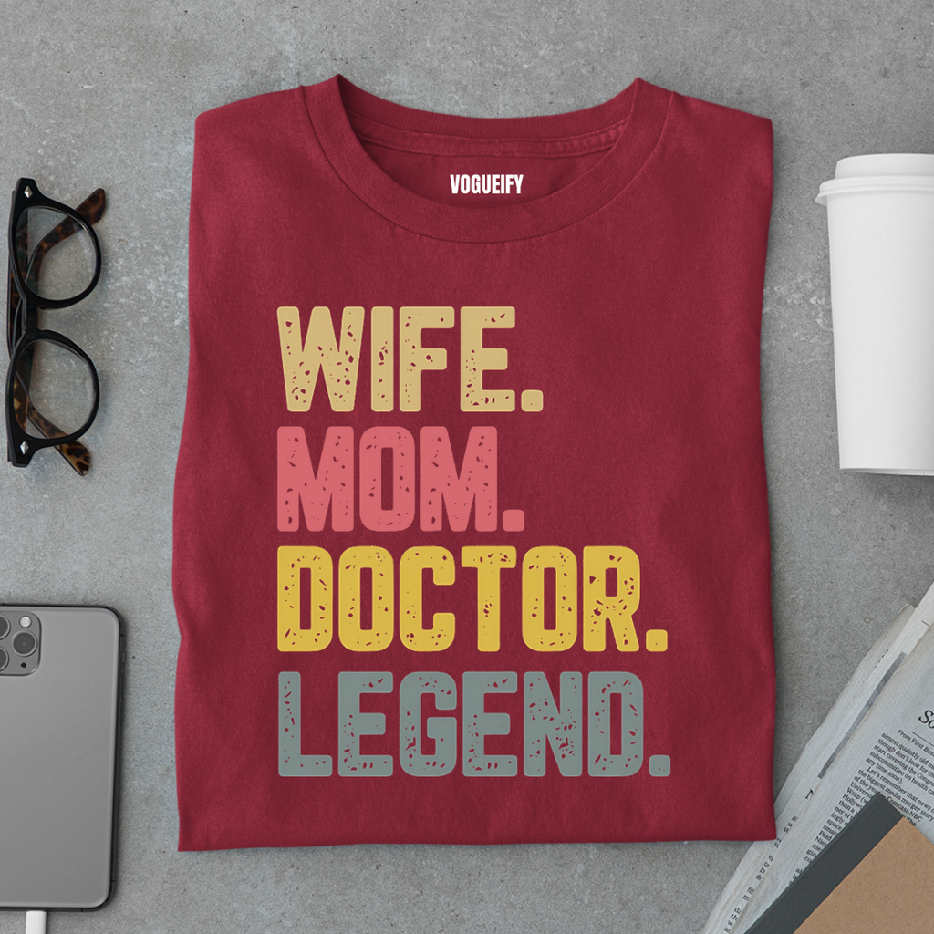 Wife Mom Doctor Tee