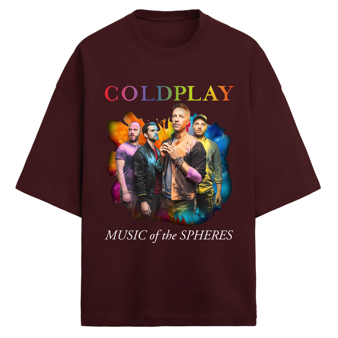 *Coldplay - Unisex Oversized Tee