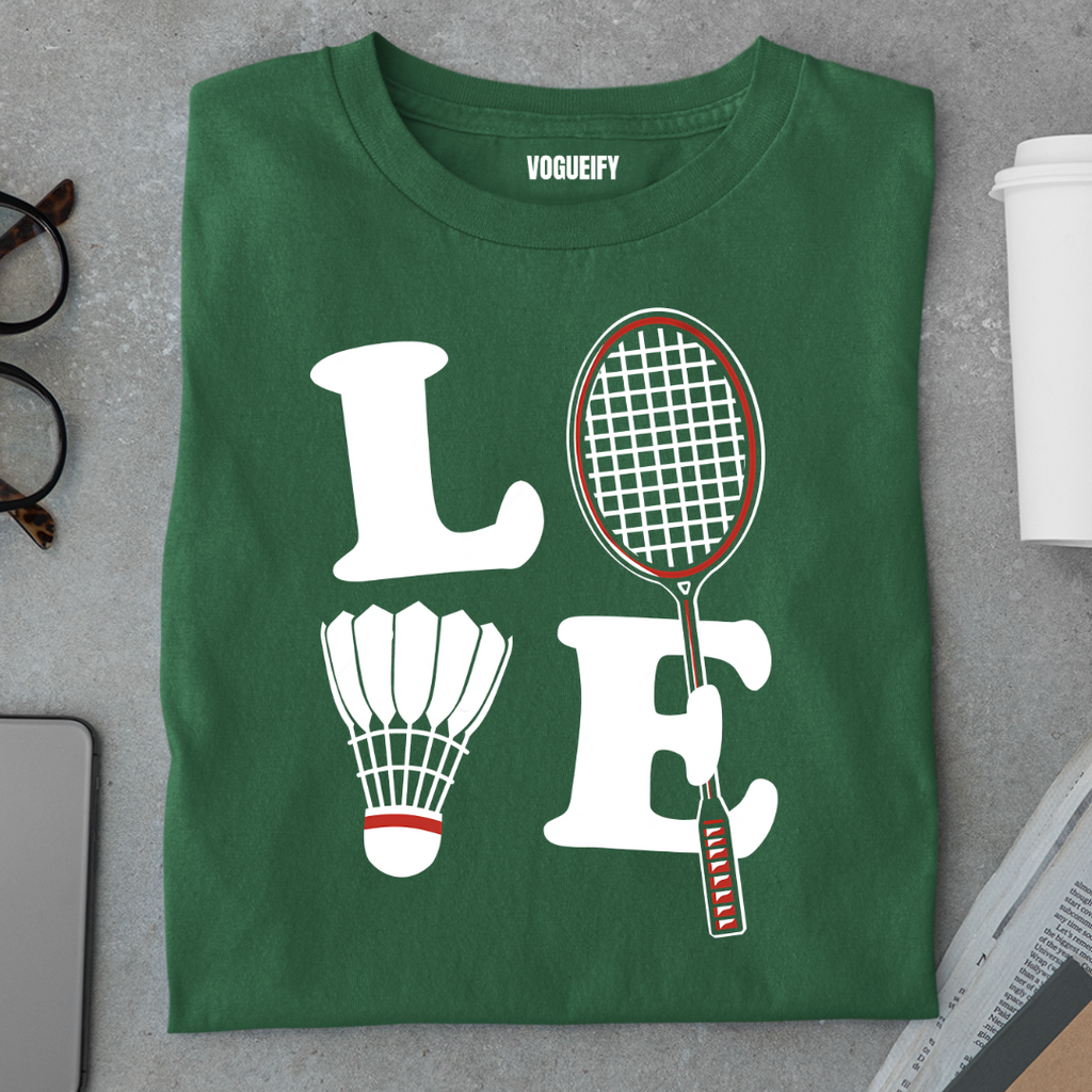 Badminton Love Tee