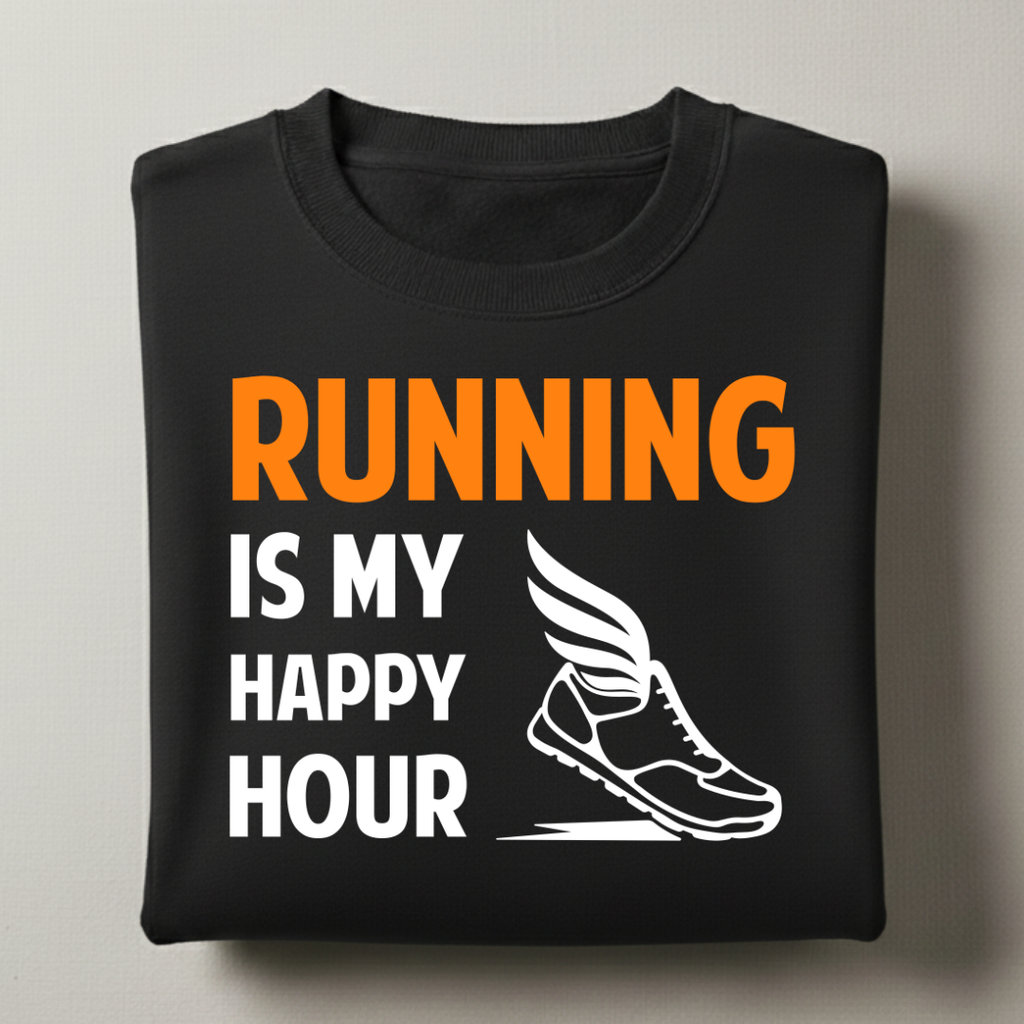 Running Happy Hour Sweatshirt