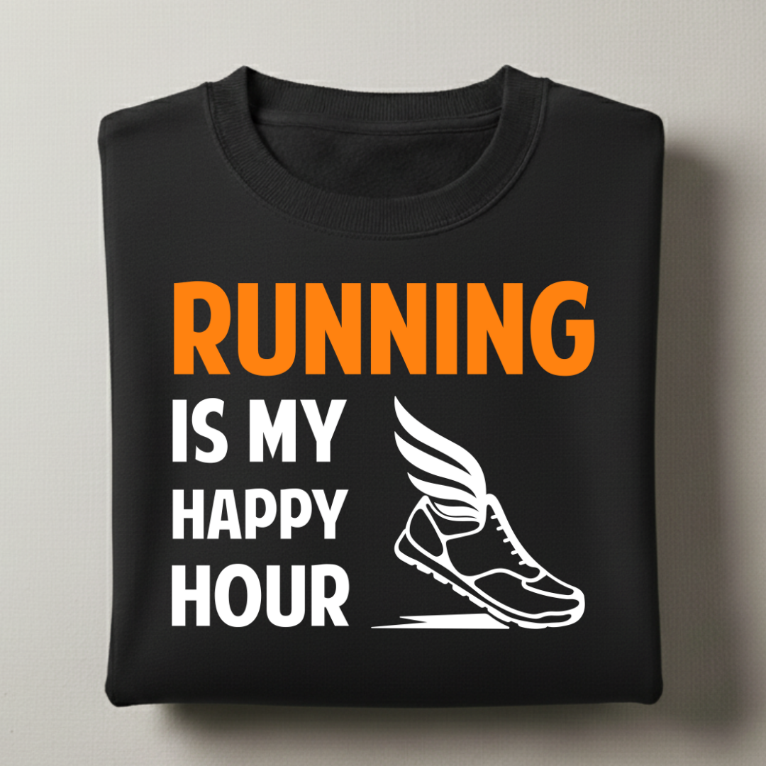 Running Happy Hour Sweatshirt