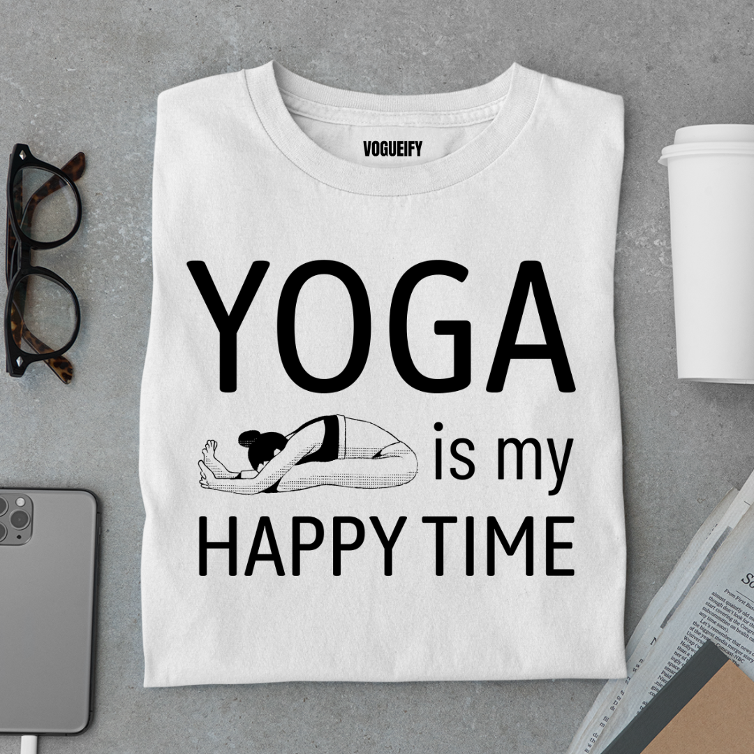 Yoga Happy Time Tee
