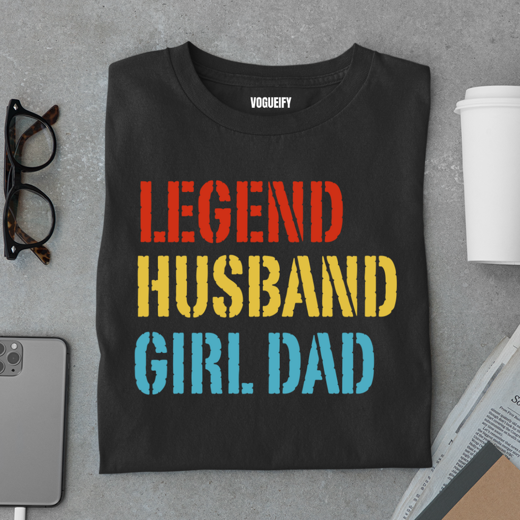 Legend Girl Dad Tee