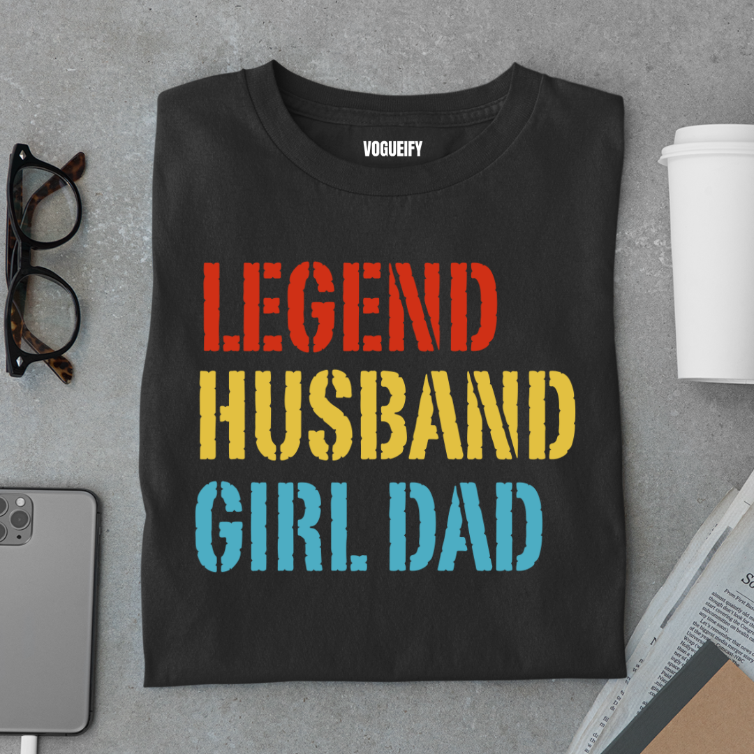 Legend Girl Dad Tee