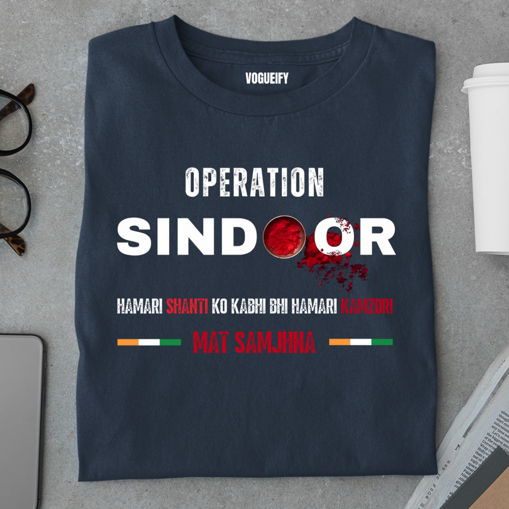 Operation Sindoor Tribute T-shirt