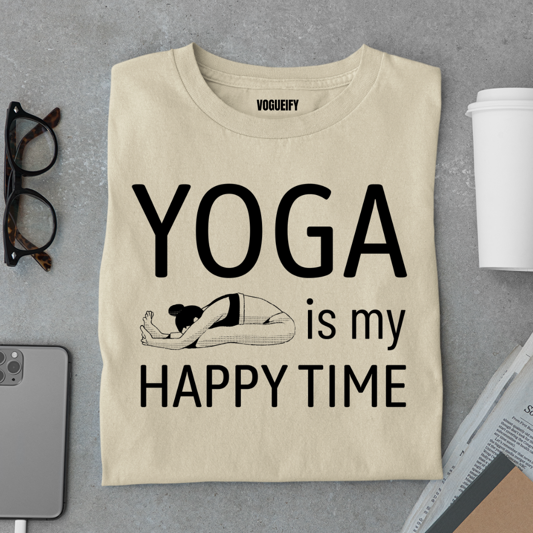 Yoga Happy Time Tee