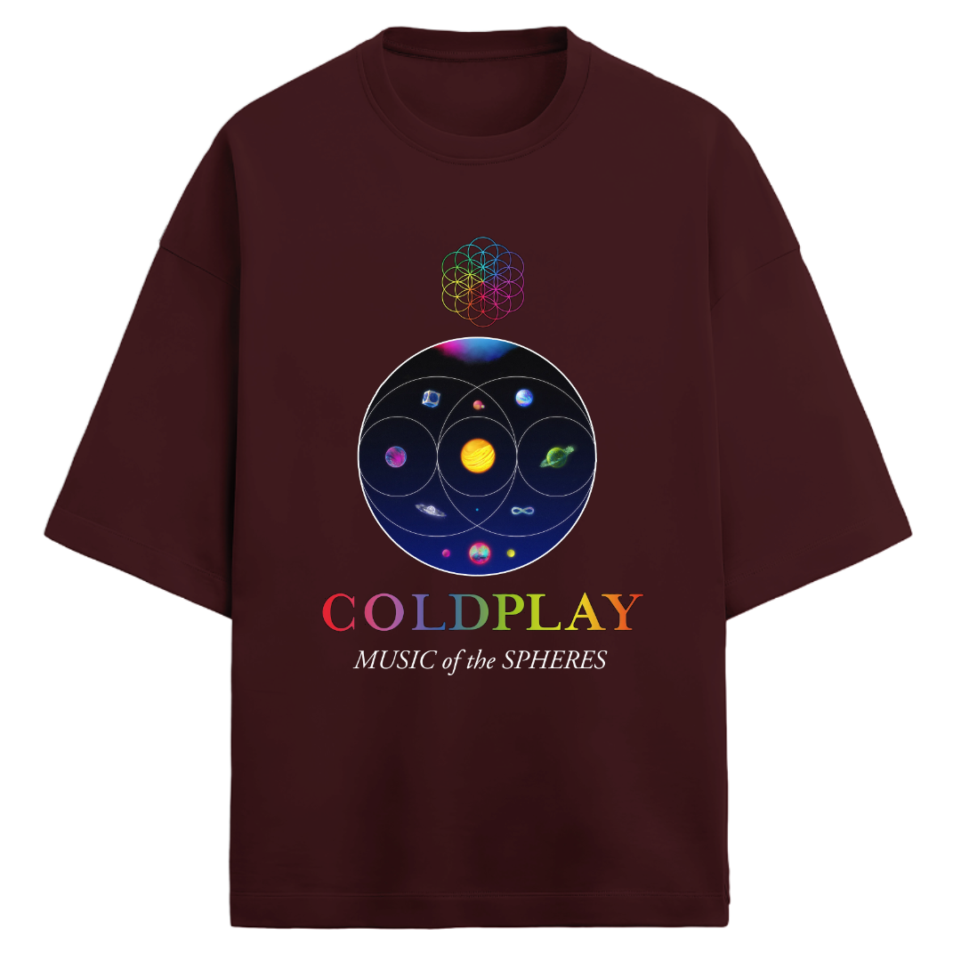 *Music of Spheres - Unisex Oversized Tee