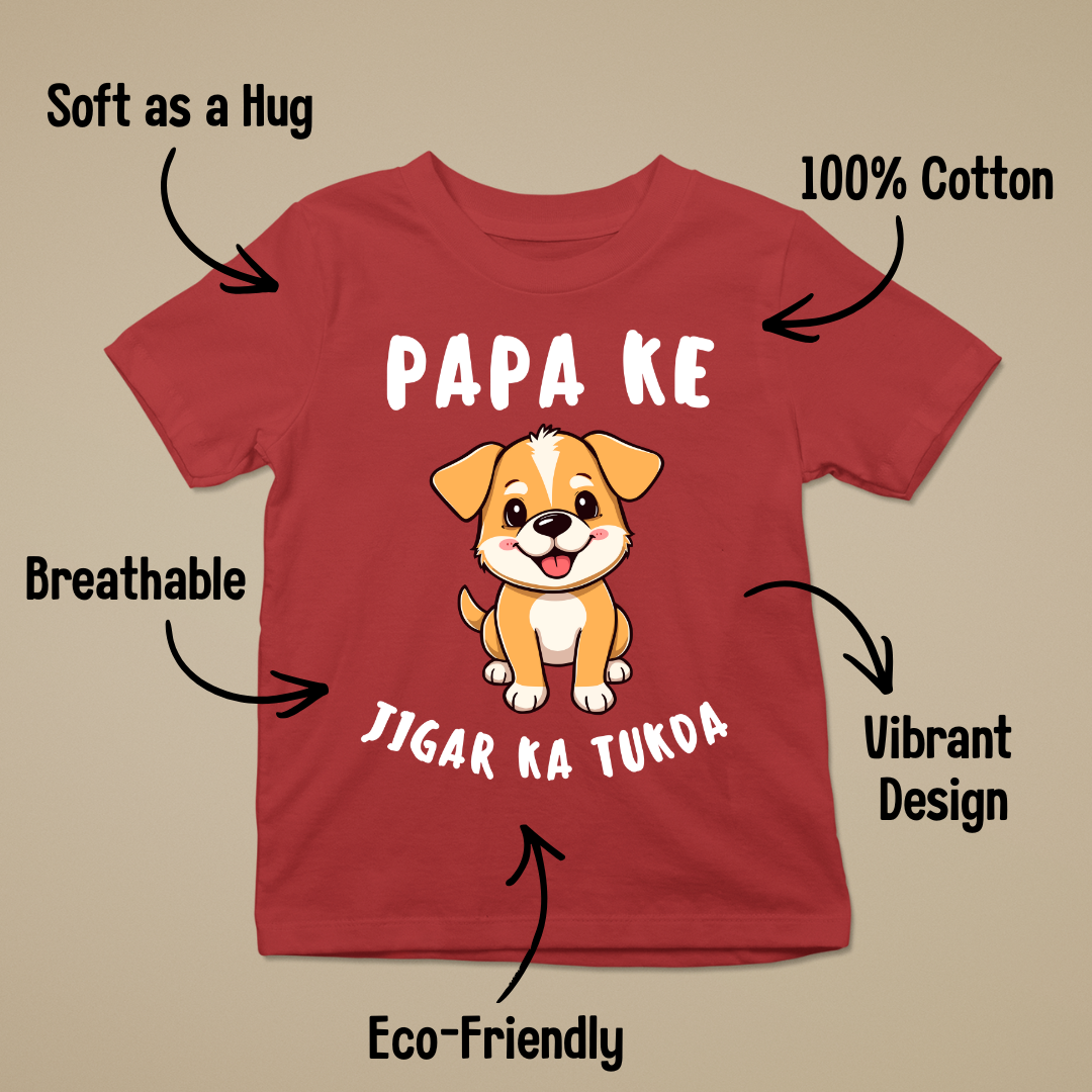 Papa ke Jigar Kids Tee
