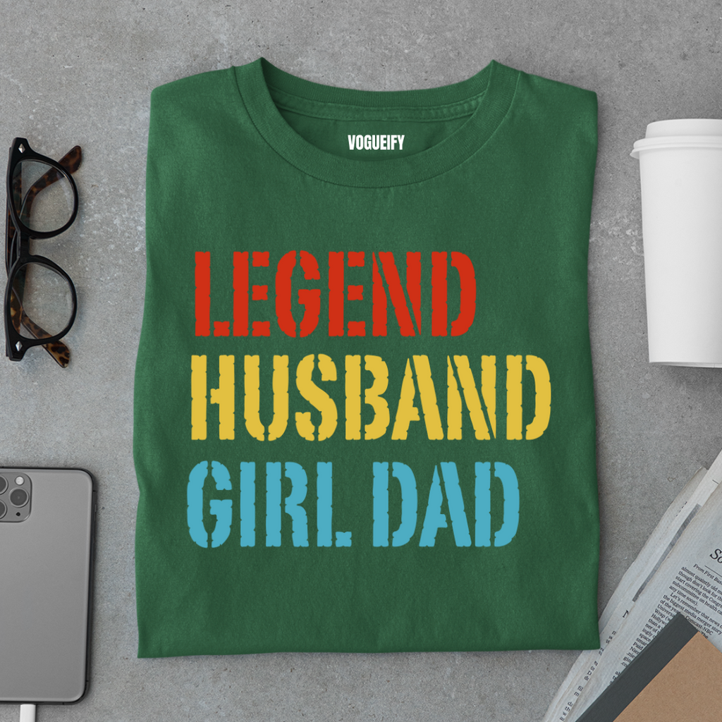 Legend Girl Dad Tee