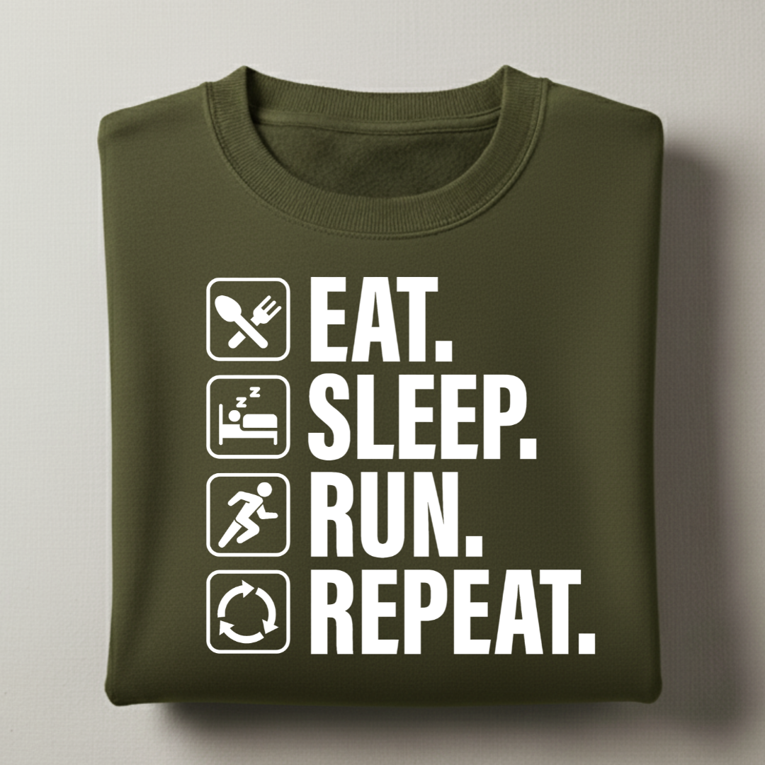 Eat Sleep Run Sweatshirt