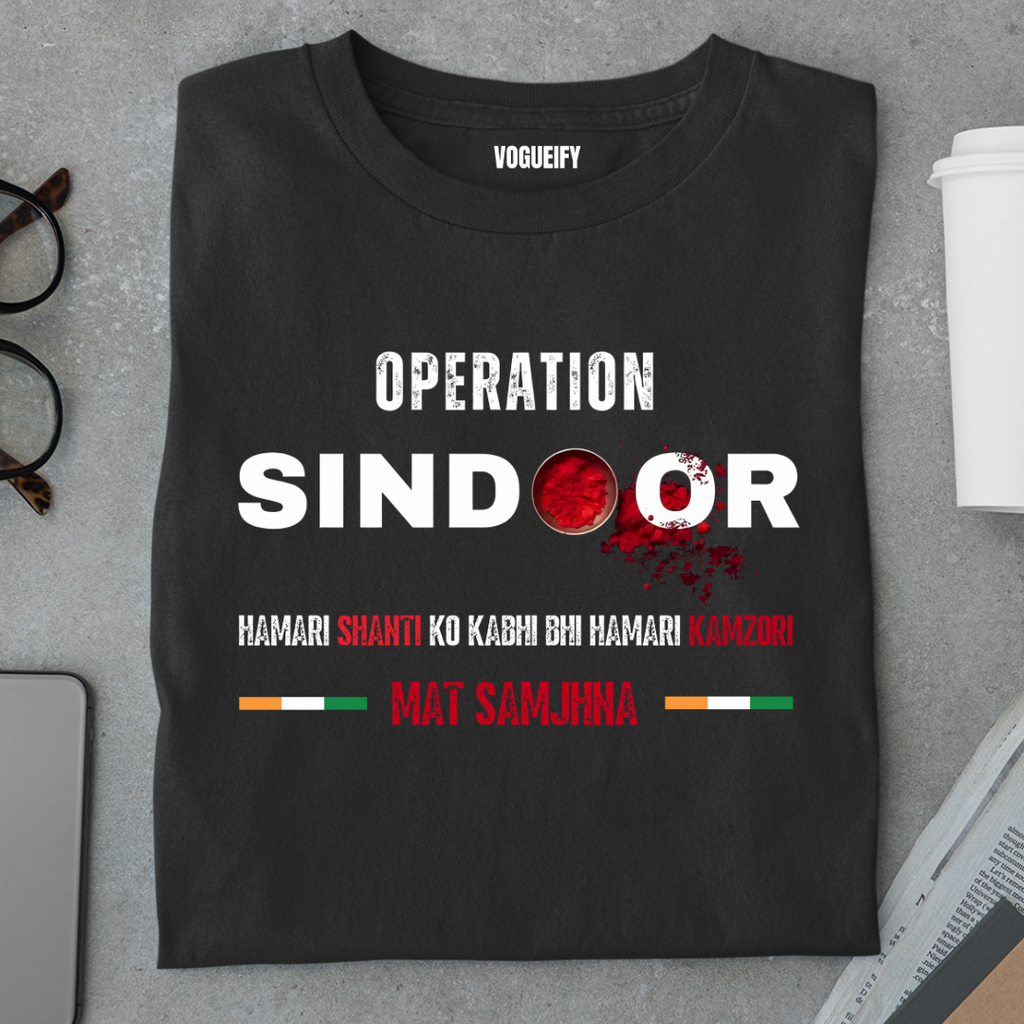 Operation Sindoor Tribute T-shirt