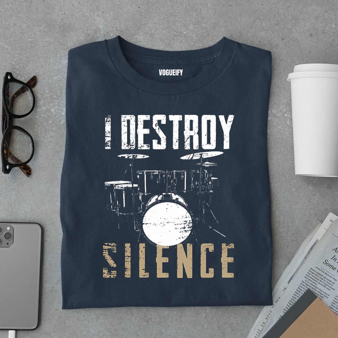 I Destroy Silence Tee