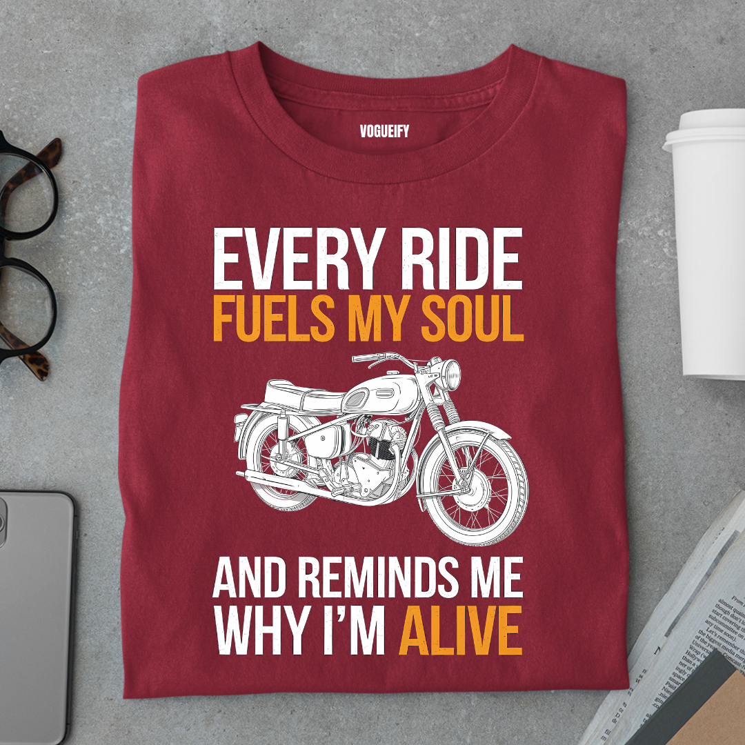 Every Ride Fuels Tee