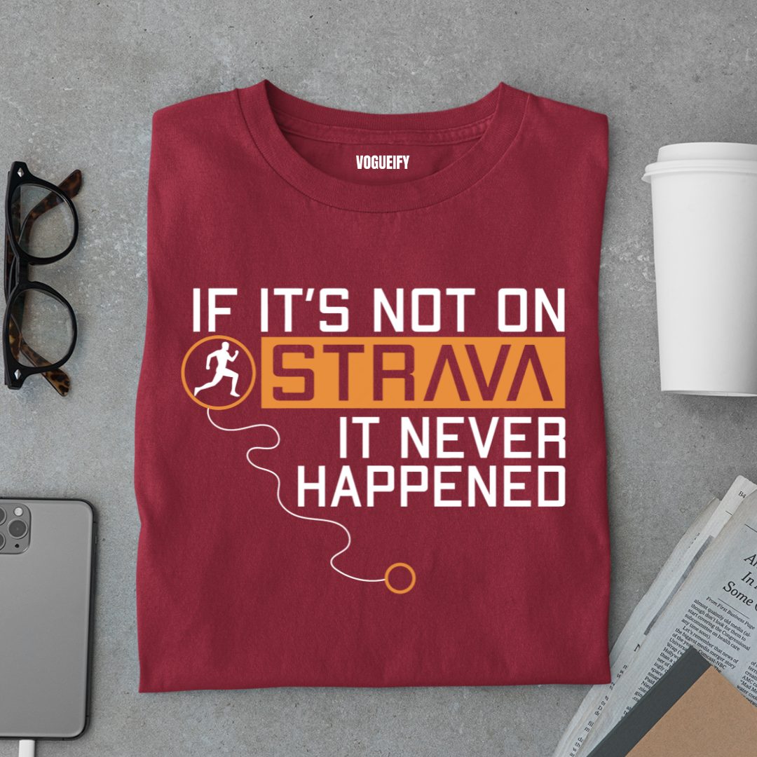 Not on Strava Tee