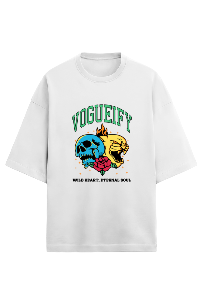 *Wild Heart - Unisex Oversized Heavyweight Tee (280 GSM)