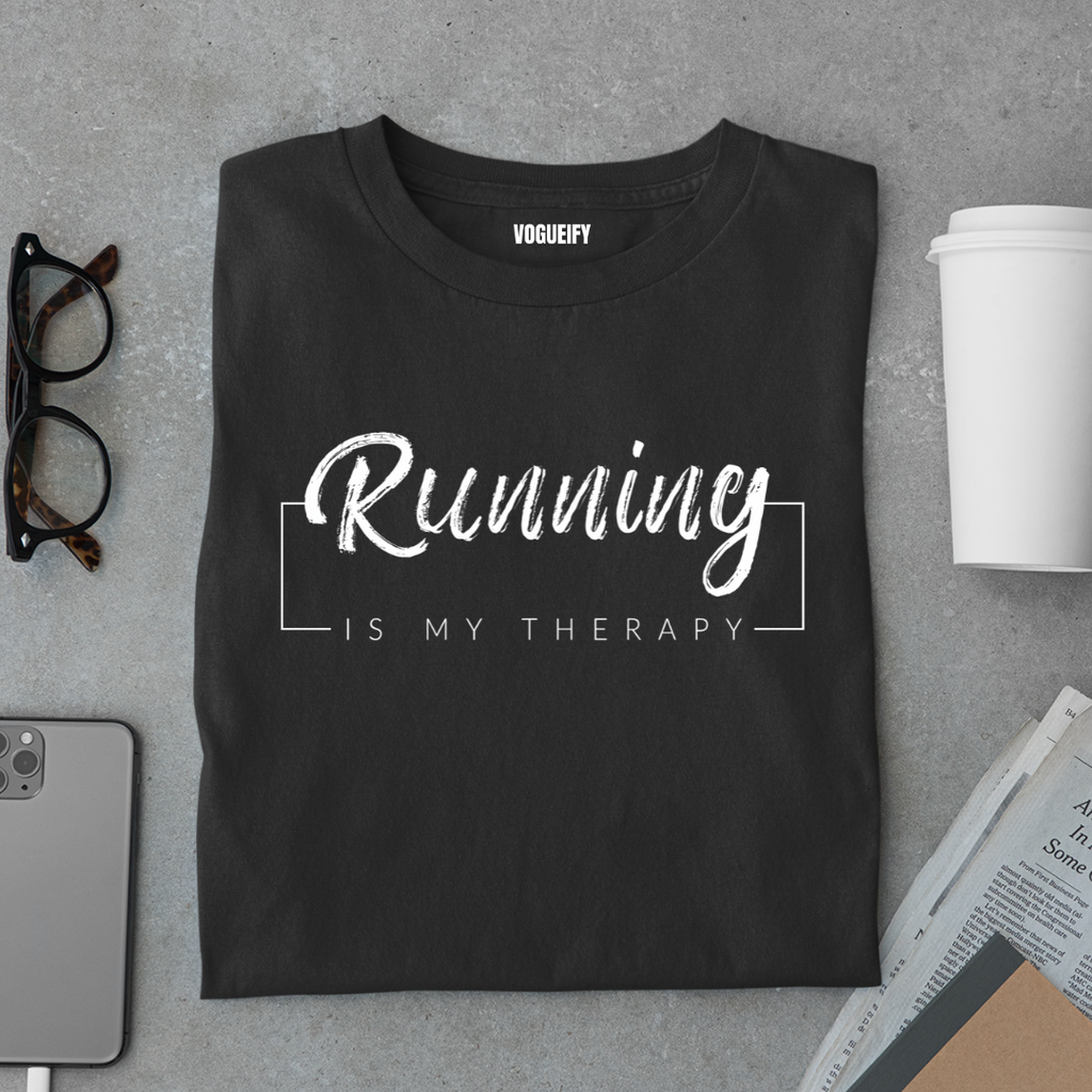 Running is Therapy Tee