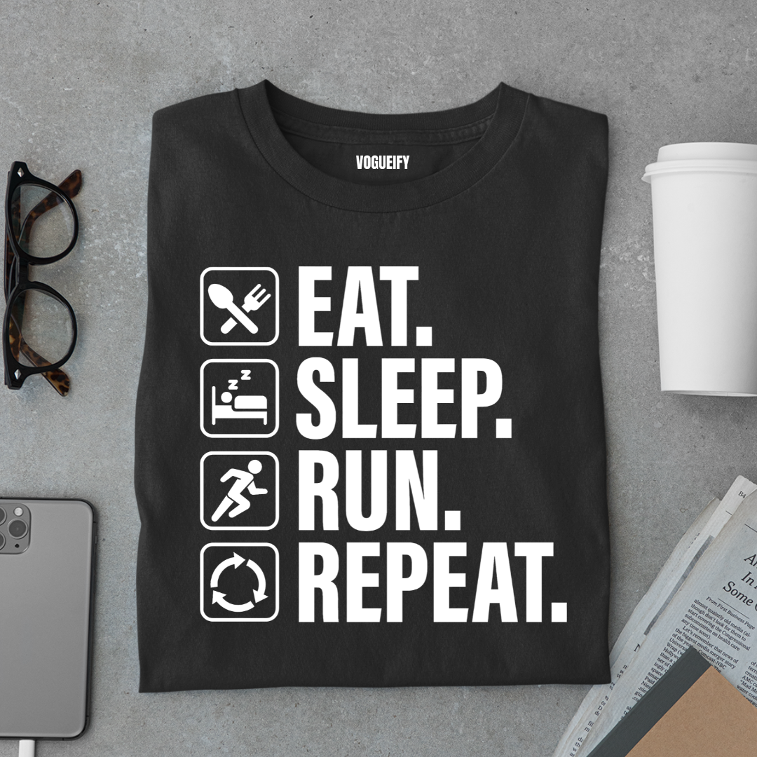 Eat Sleep Run Tee