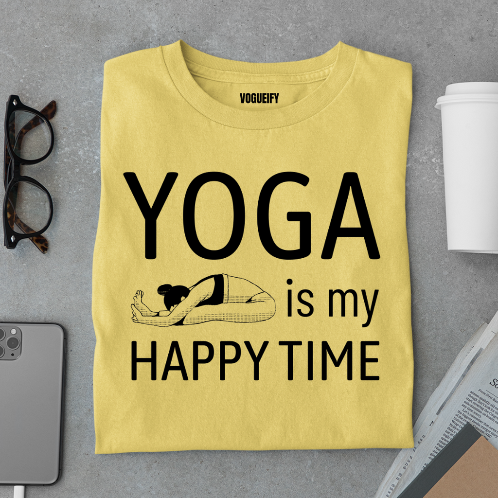 Yoga Happy Time Tee