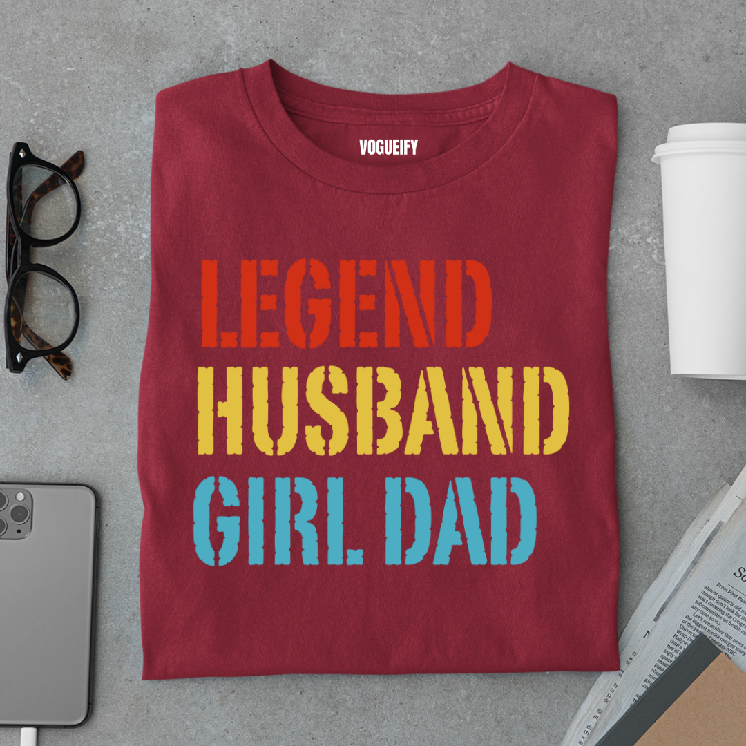Legend Girl Dad Tee