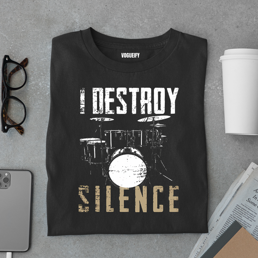 I Destroy Silence Tee