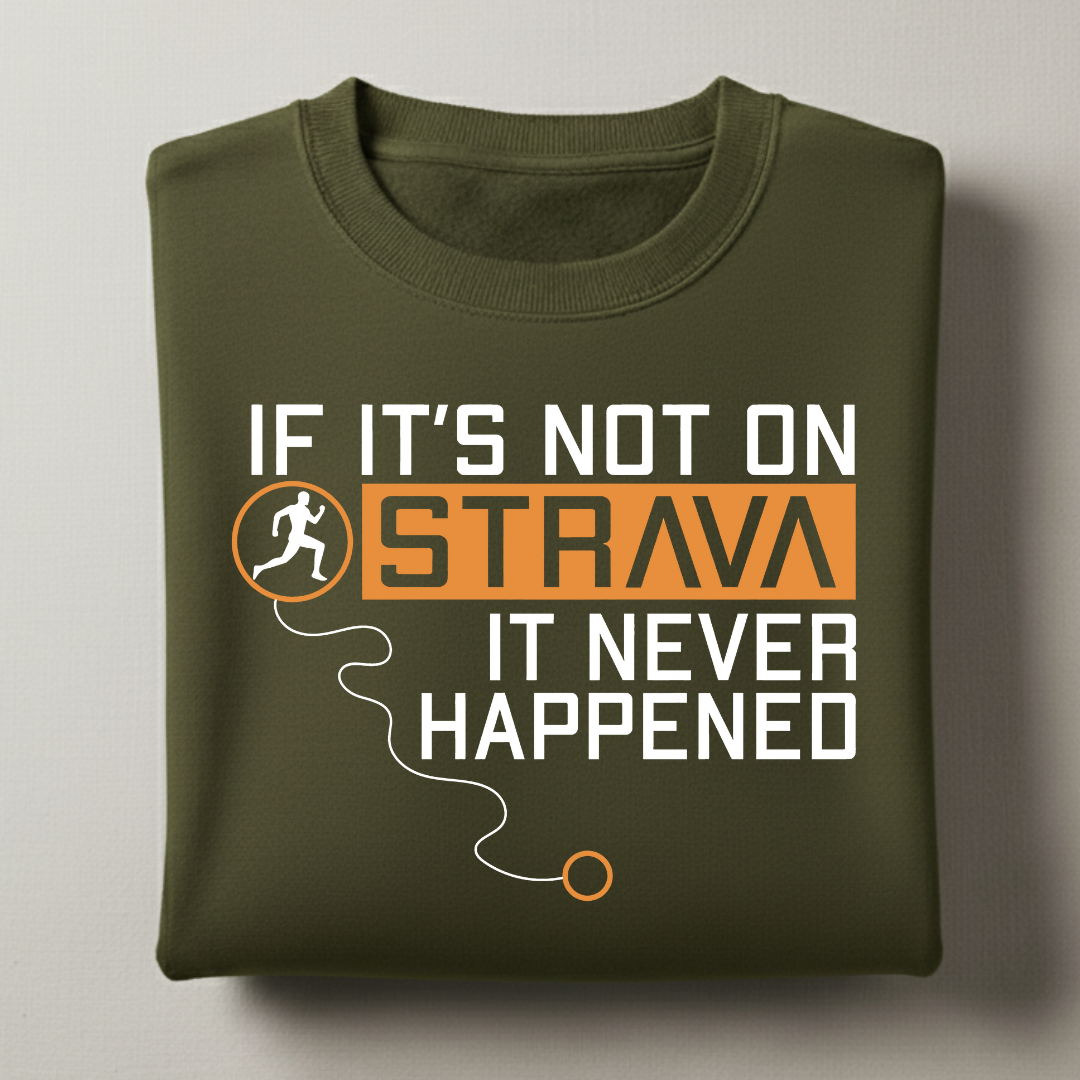 Not on Strava Sweatshirt