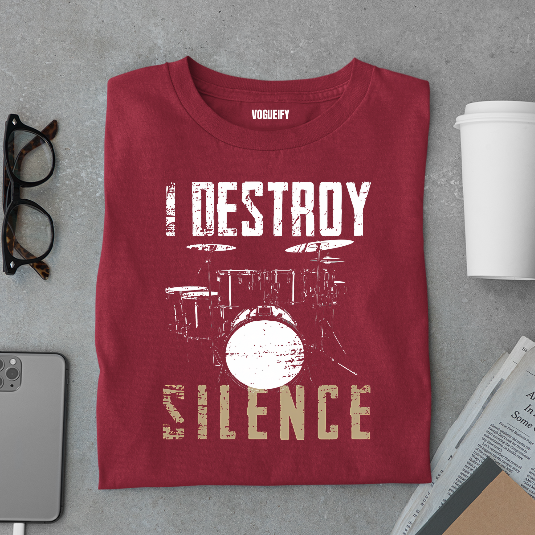 I Destroy Silence Tee