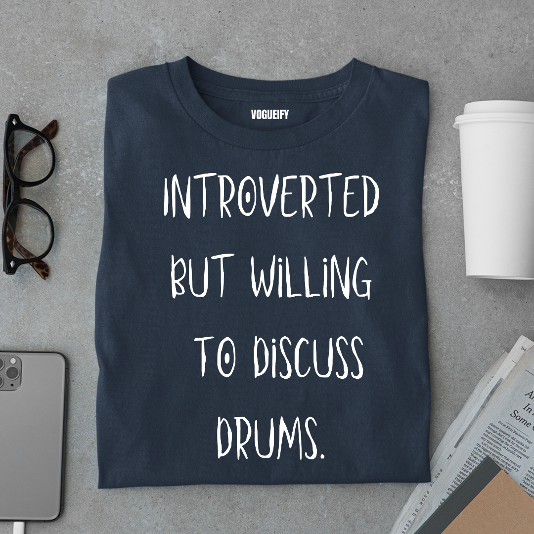 Discussing Drums Tee