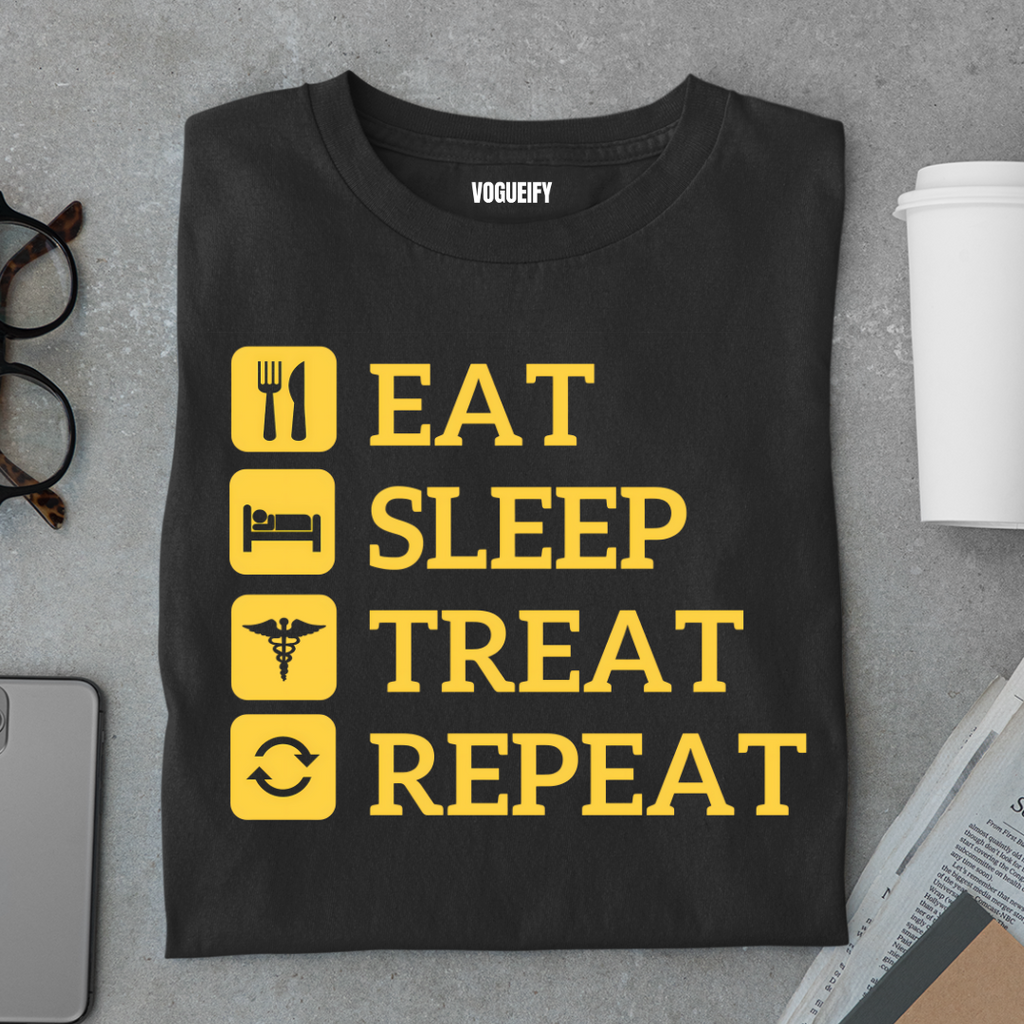 Eat Sleep Treat Repeat Tee