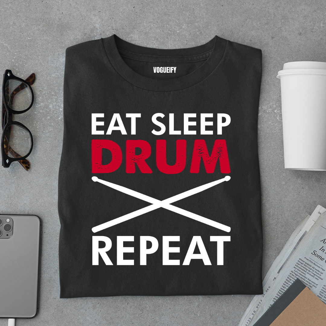 Eat Sleep Drum Tee