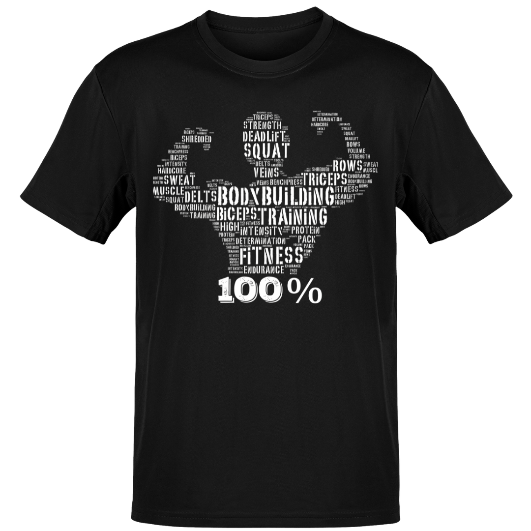 *100% Flex Words - Regular Fit Unisex Tee