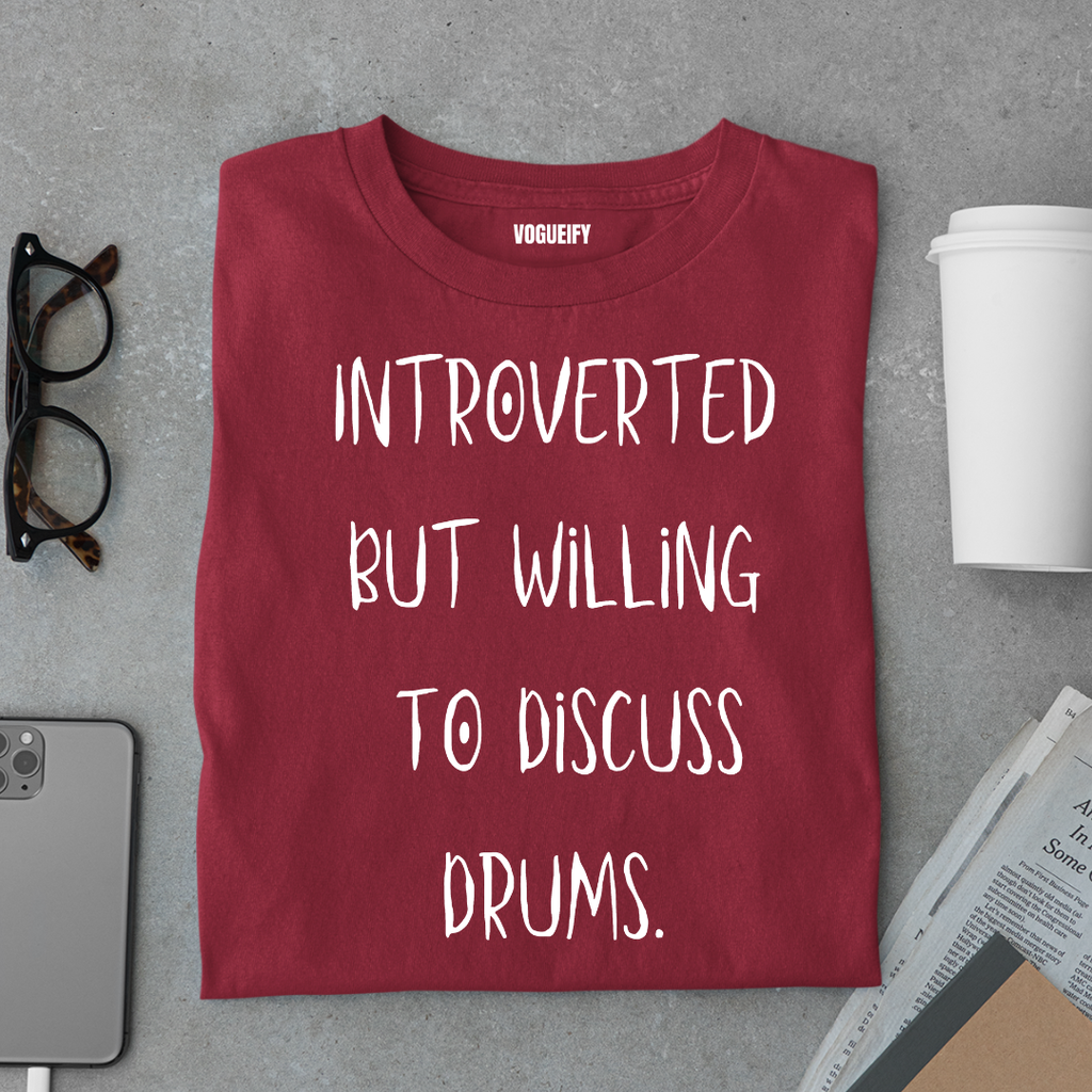 Discussing Drums Tee
