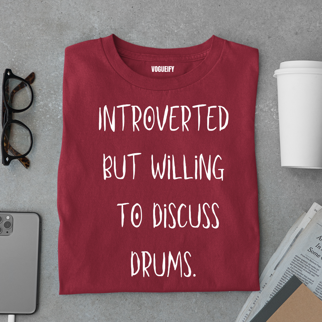 Discussing Drums Tee